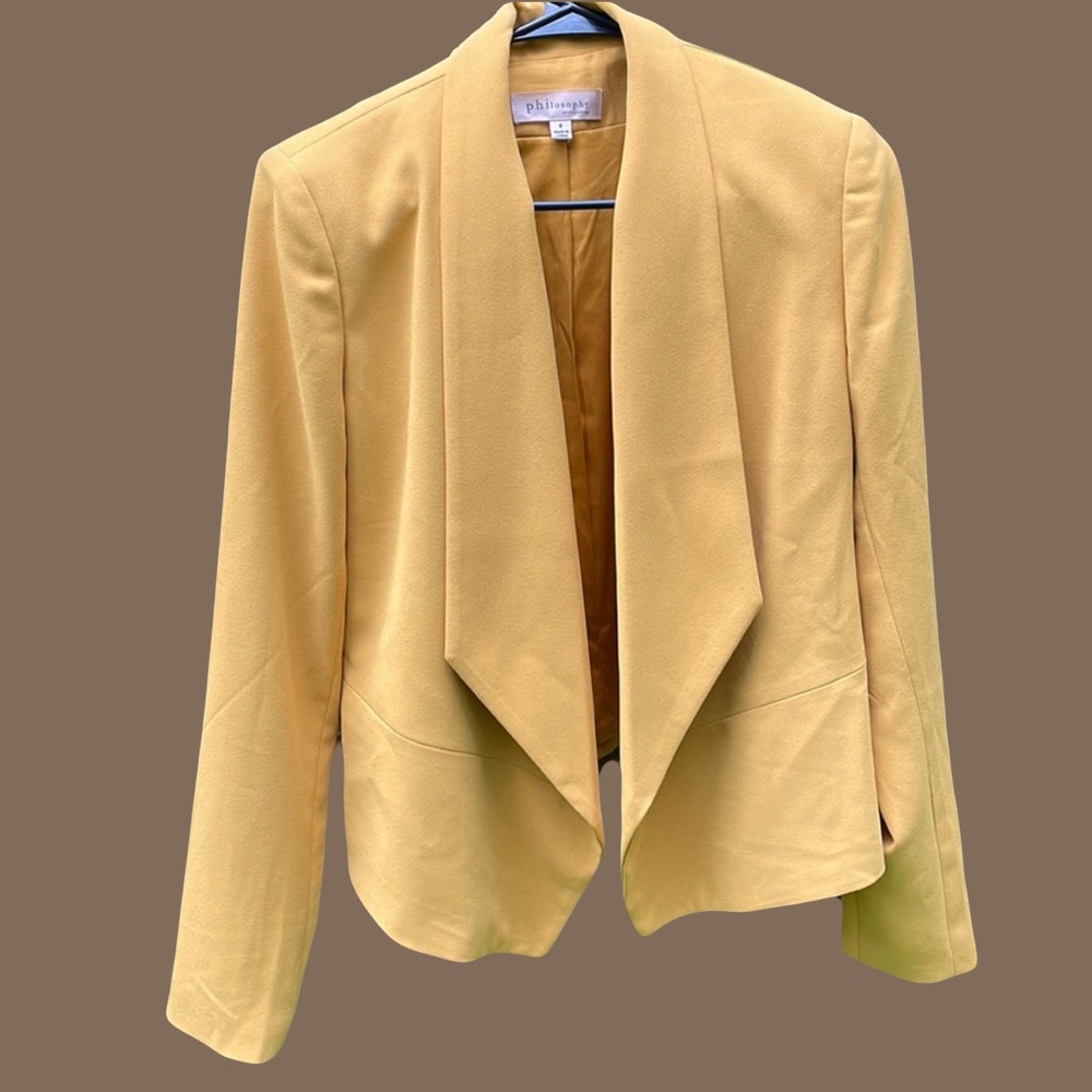 Philosophy Yellow Blazer